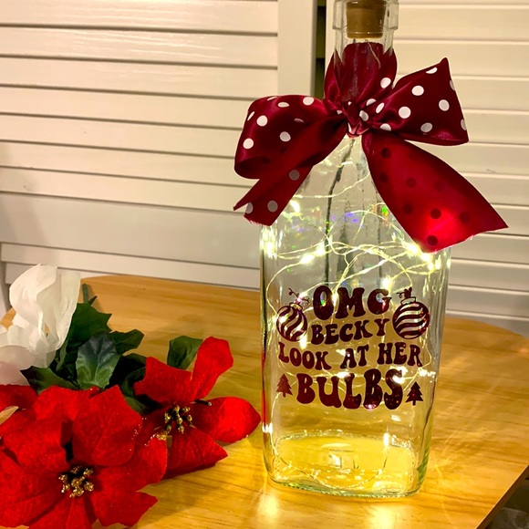 OMG Becky, look at her bulbs, square bottle lantern - Picture 1 of 1